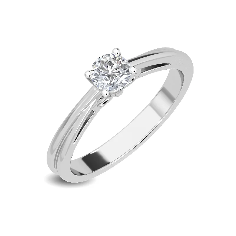 Grab Stylish Jewelry Before The Sale Ends 0.33 CT Nixi Solitaire Ring