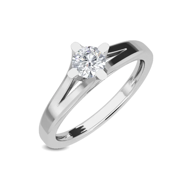Don't Miss Our Biggest Jewelry Sale Of The Season 0.33 CT Ophelia Solitaire Ring
