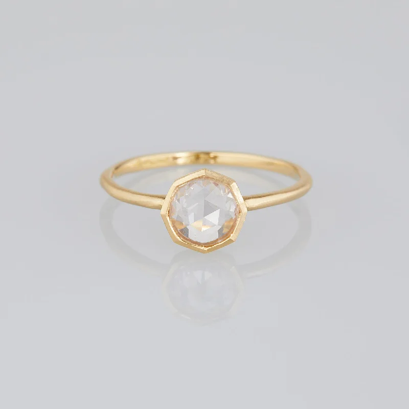 Shop Signature Jewelry Styles At Exclusive Prices SR52-OOAK | 0.73 Carat One-of-a-Kind Rose Cut Pale Purple Sapphire