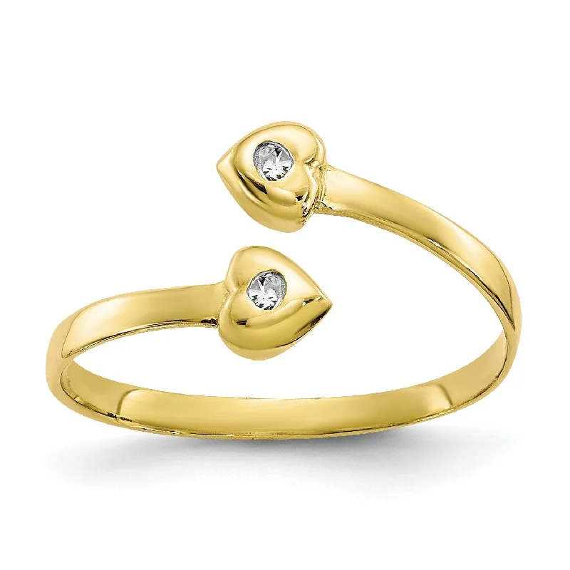 Don't Miss These Dazzling Jewelry Discounts 10KT Yellow Gold Cubic Zirconia 1MM Toe Ring Don't Miss These Dazzling Jewelry Discounts 10KT Yellow Gold Cubic Zirconia 1MM Toe Ring