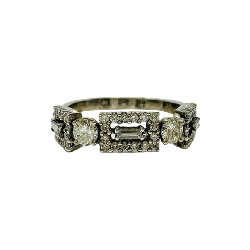 Special Deals On Handcrafted And Designer Jewelry 14K White Gold Ring with Diamond Special Deals On Handcrafted And Designer Jewelry 14K White Gold Ring with Diamond