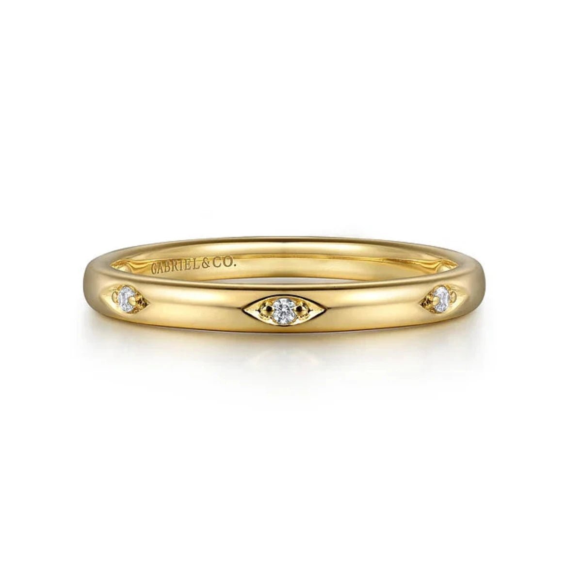 Clearance Sale On High-End Jewelry Collections 14K Y Gold 0.02ctw G/SI2 Diamond Ring with 3 Diamonds Clearance Sale On High-End Jewelry Collections 14K Y Gold 0.02ctw G/SI2 Diamond Ring with 3 Diamonds