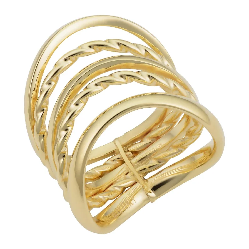 Shop Fine Jewelry With Amazing Deals 14KT Yellow Gold Fashion Ring; Size 7