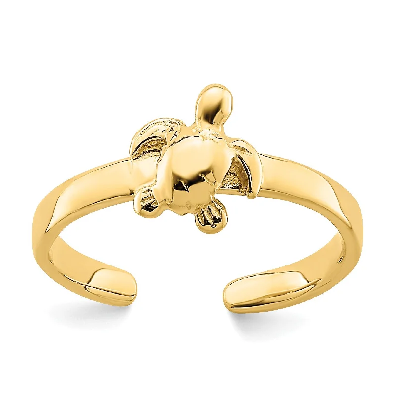 Best Jewelry Deals – Shop Premium Pieces At Great Prices 14KT Yellow Gold Sea Turtle Toe Ring Best Jewelry Deals – Shop Premium Pieces At Great Prices 14KT Yellow Gold Sea Turtle Toe Ring