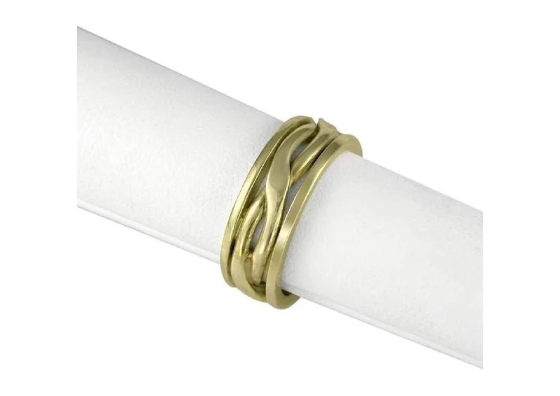 Special Jewelry Deals – Upgrade Your Collection Crossover band, Yellow Gold