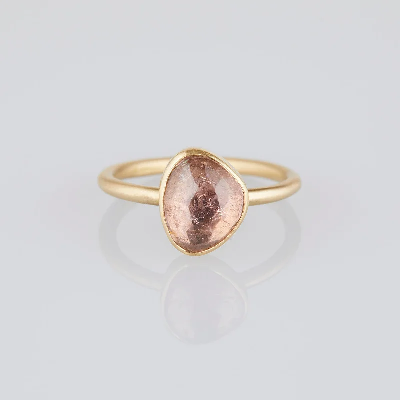 Best Jewelry Sale – Shop Exclusive Designs Now TR84-OOAK | 2.22 Carat One-of-a-Kind Pale Pink Tourmaline Ring