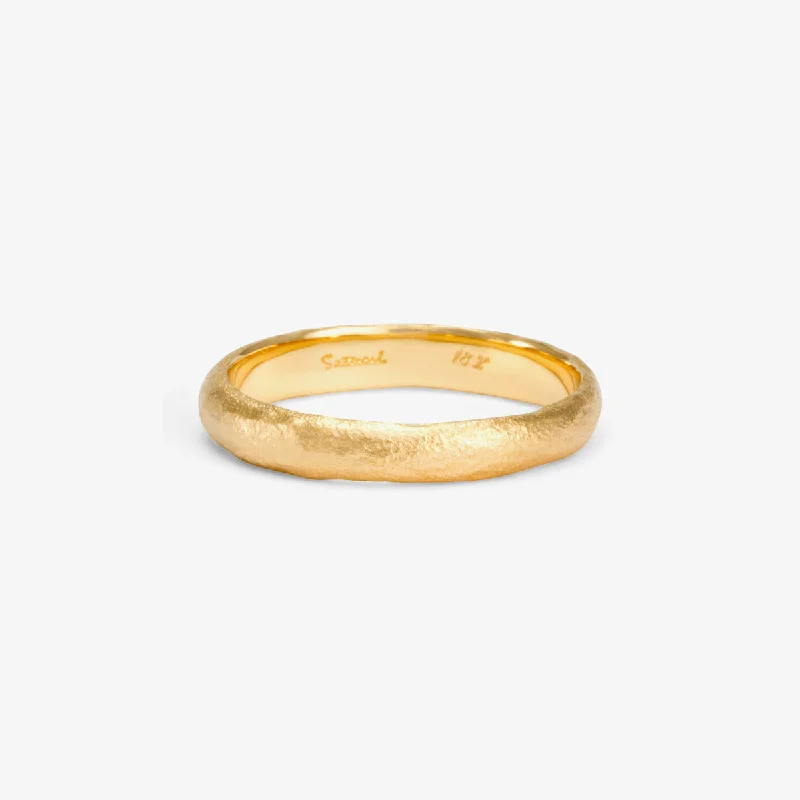 Last Chance To Grab Your Favorite Jewelry At A Discount MR0103 | 3.6mm Rough Rounded Band