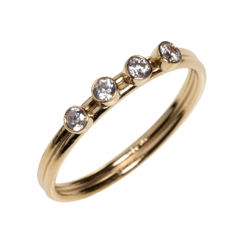 Jewelry Clearance – Final Chance To Save Big 4 Stone Dew Drop ring