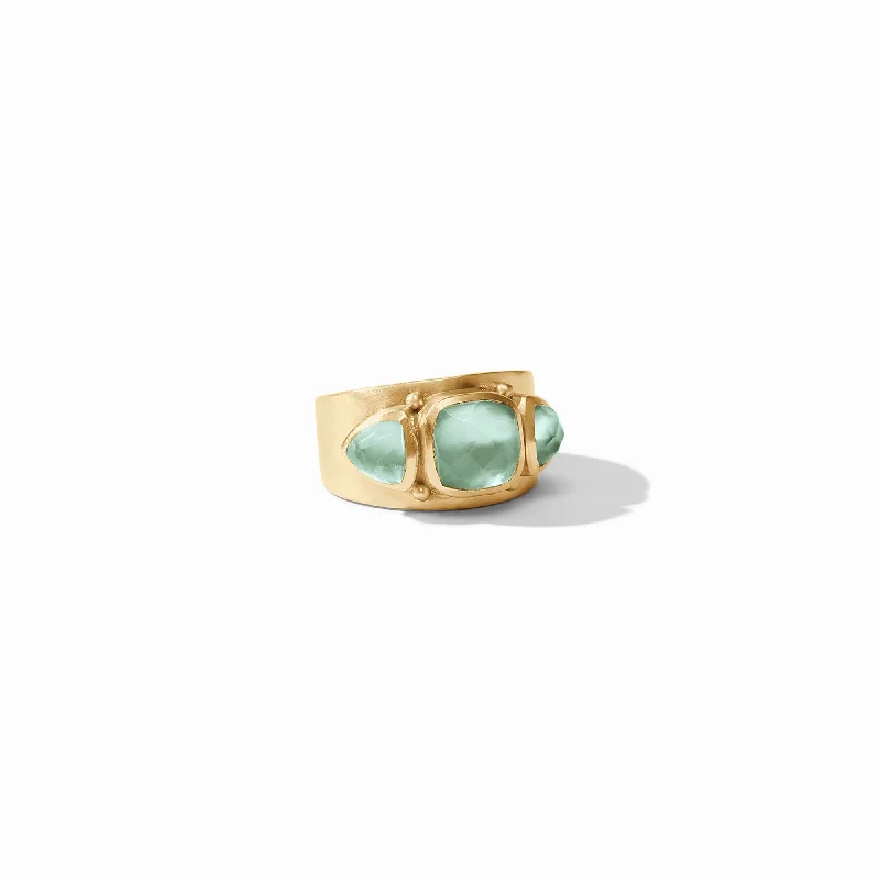 Iridescent Aquamarine Blue