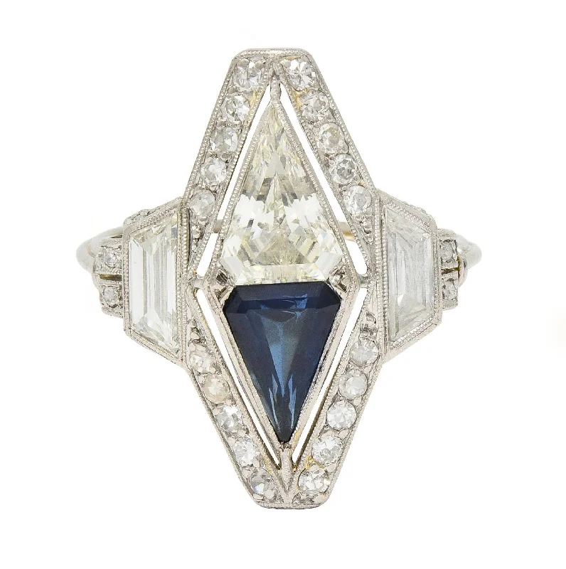 Handcrafted Jewelry Sale – Unique Designs At Low Prices Art Deco 3.50 CTW Sapphire Diamond Platinum Antique Scrolling Navette Dinner Ring Handcrafted Jewelry Sale – Unique Designs At Low Prices Art Deco 3.50 CTW Sapphire Diamond Platinum Antique Scrolling Navette Dinner Ring