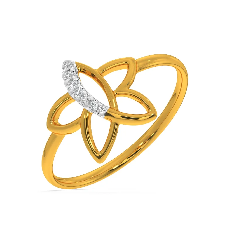 High-Quality Gemstone Jewelry For Special Occasions Butterfly Wing Ring