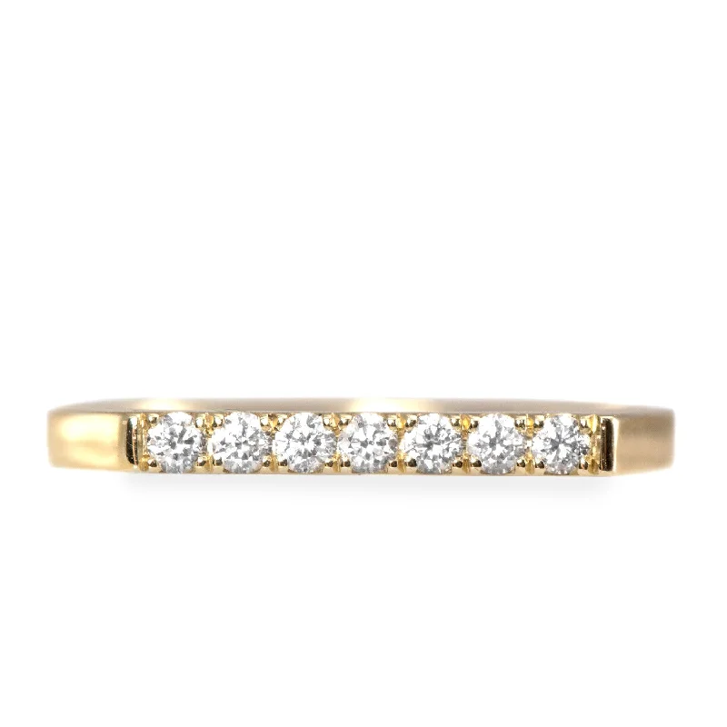 Limited-Time Offer On Elegant Jewelry Pieces Carrie Gold Ring White Diamonds