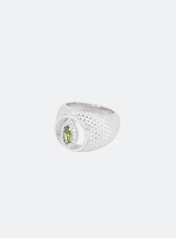 Jewelry Clearance Sale – Final Reductions Cat-eye cutout cocktail signet ring