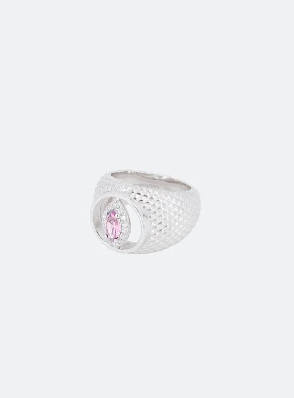 Last Chance To Grab Your Favorite Jewelry At A Discount Cat-eye cutout cocktail signet ring Last Chance To Grab Your Favorite Jewelry At A Discount Cat-eye cutout cocktail signet ring
