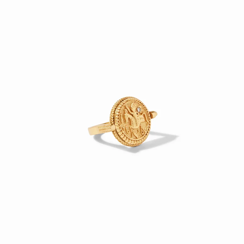 Luxury Jewelry At Unbeatable Discounts Coin Revolving Ring
