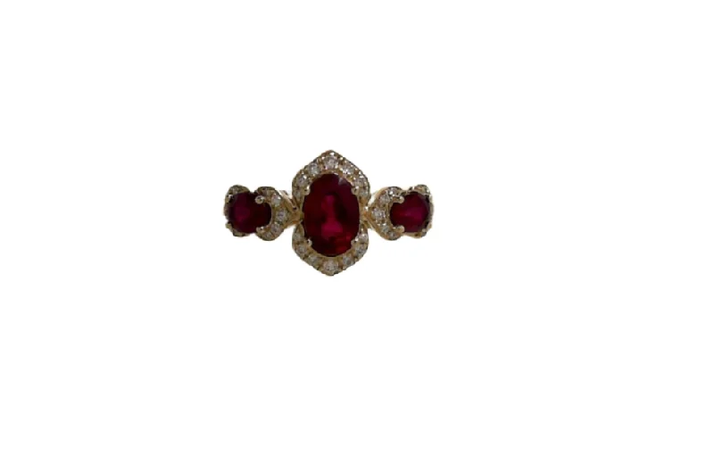 Bohemian-Inspired Jewelry For Free-Spirited Fashion Vintage Style Ruby Ring