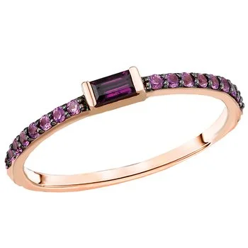 Limited-Stock Jewelry Sale – Once It's Gone, It's Gone Pink Sapphire and Garnet Ring Limited-Stock Jewelry Sale – Once It's Gone, It's Gone Pink Sapphire and Garnet Ring