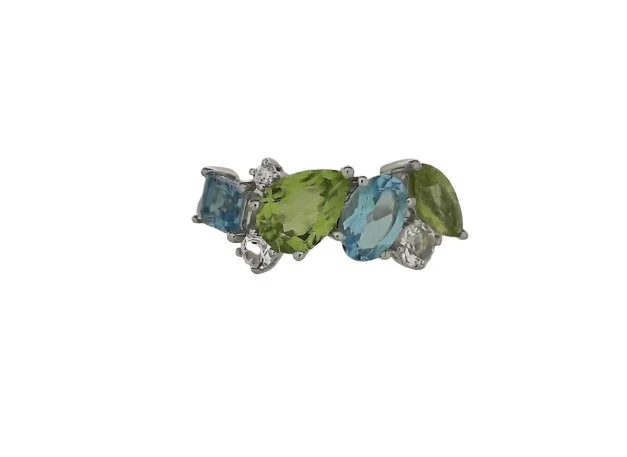 Don't Miss Our Biggest Jewelry Sale Of The Season Peridot and Topaz Ring