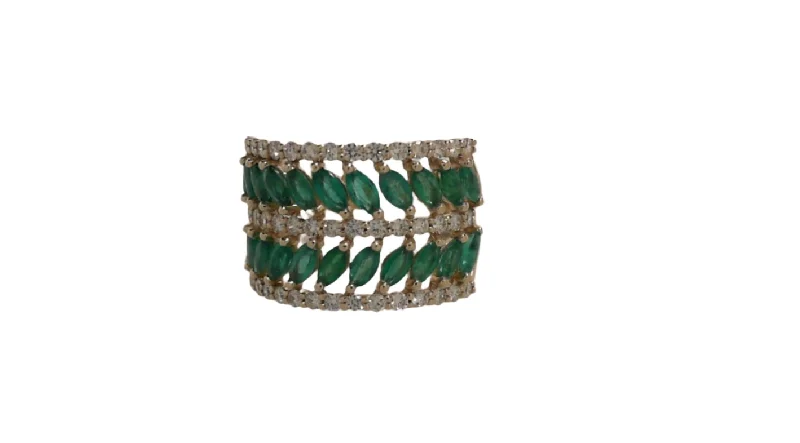 Celebrate With Sparkle – Jewelry Sale Now Live Emerald Layered Band