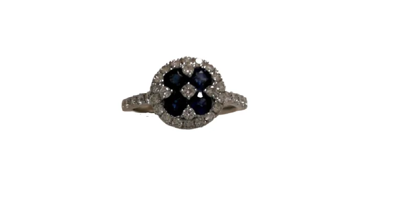 Discounted Luxury Jewelry – Shine Without The Splurge Sapphire Halo Ring