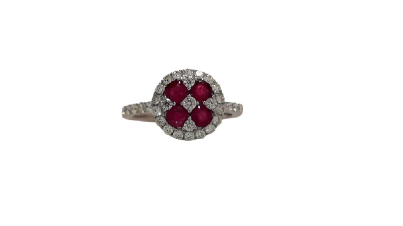 Huge Savings On Timeless Jewelry Collections Ruby Halo Ring