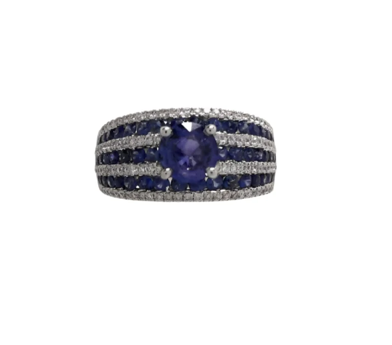 Huge Savings On Timeless Jewelry Collections Sapphire and Diamond Ring