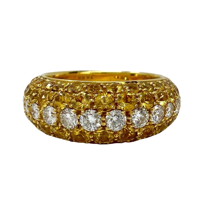Trendy Minimalist Jewelry For Everyday Wear Craig Drake Ring with 62 Yellow Sapphire and 17 Diamonds Trendy Minimalist Jewelry For Everyday Wear Craig Drake Ring with 62 Yellow Sapphire and 17 Diamonds