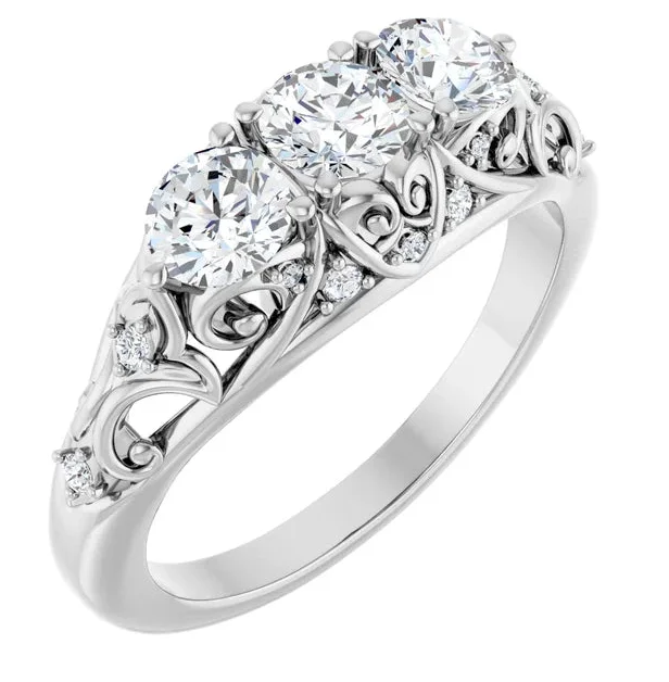 Modern Statement Jewelry For Bold Styling Vintage Style Anniversary Band