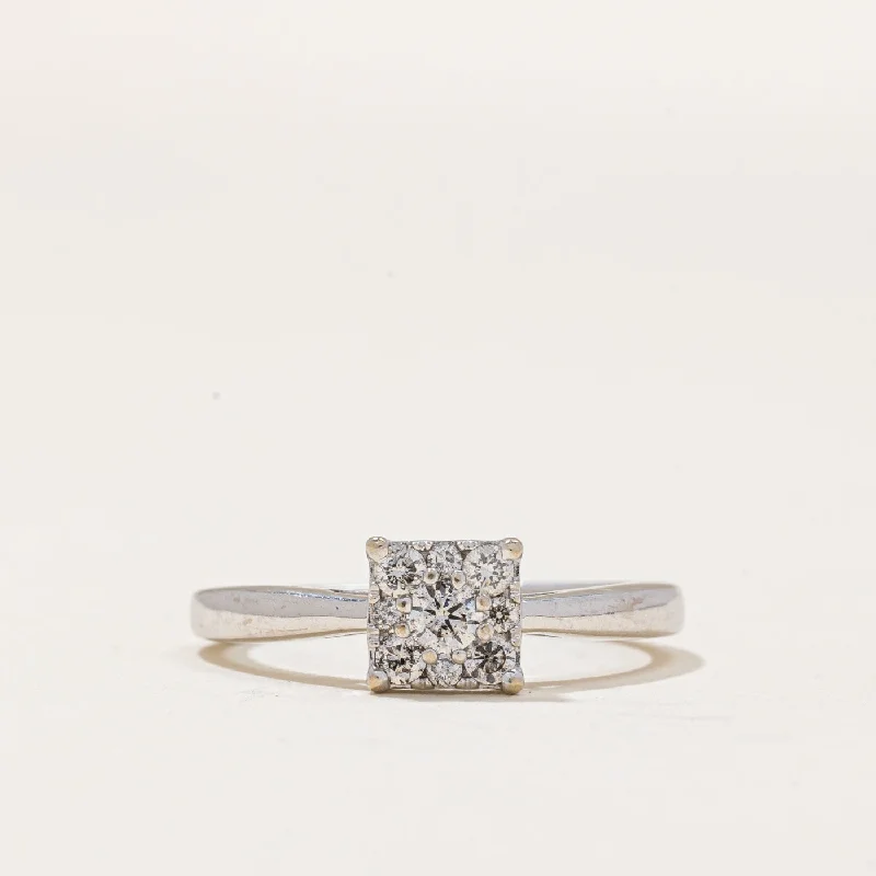 Elegant Jewelry, Exclusive Prices – Shop Now Diamond Cluster Ring | 0.23ctw | SZ 5 | Elegant Jewelry, Exclusive Prices – Shop Now Diamond Cluster Ring | 0.23ctw | SZ 5 |