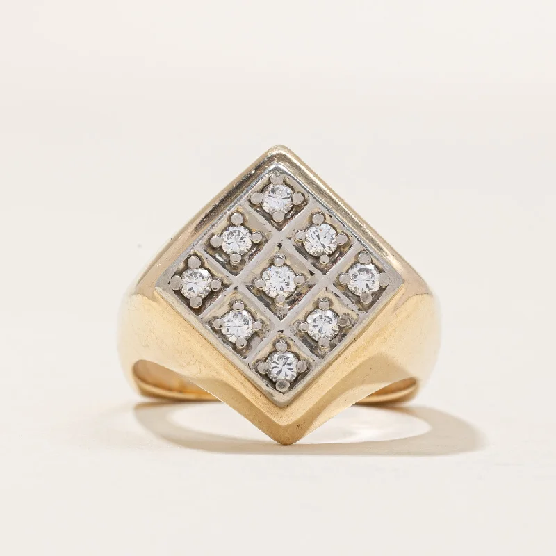 Handcrafted Jewelry Sale – Unique Designs At Low Prices Diamond Cocktail Ring | 0.36ctw | SZ 8 | Handcrafted Jewelry Sale – Unique Designs At Low Prices Diamond Cocktail Ring | 0.36ctw | SZ 8 |