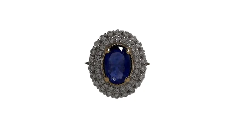 Exclusive Jewelry Offers – Shine For Less Sapphire and Diamond Bezel Ring