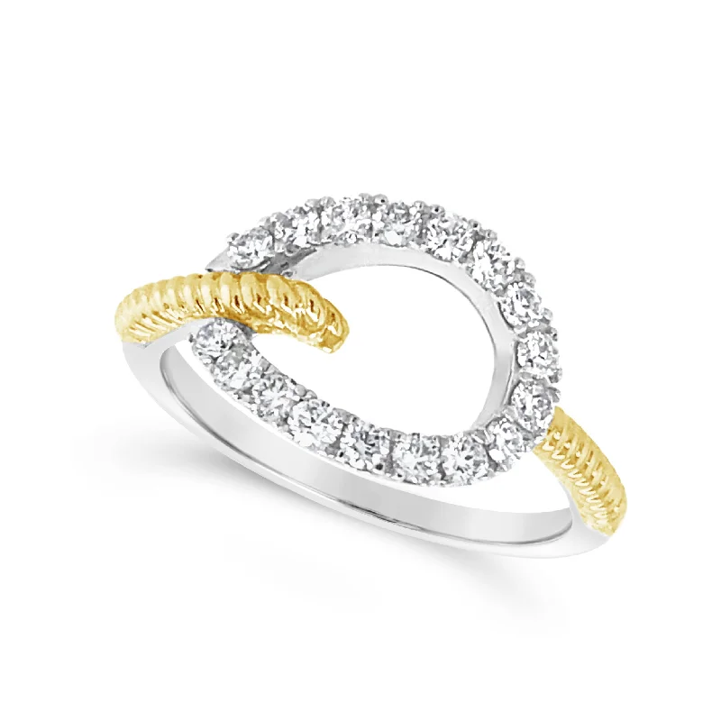 Flash Sale On Exquisite Jewelry – Don't Miss Out Diamond Open Horseshoe and Ridged Design Ring Flash Sale On Exquisite Jewelry – Don't Miss Out Diamond Open Horseshoe and Ridged Design Ring