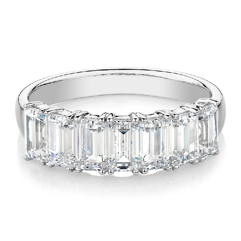 Holiday Jewelry Sale – Perfect Gifts At The Best Prices Dress ring with 2.1 carats* of diamond simulants in 10 carat white gold