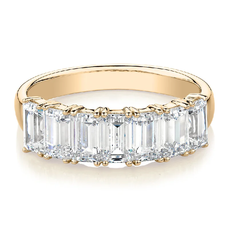 Limited Stock On Premium Jewelry At Low Prices Dress ring with 2.1 carats* of diamond simulants in 10 carat yellow gold Limited Stock On Premium Jewelry At Low Prices Dress ring with 2.1 carats* of diamond simulants in 10 carat yellow gold
