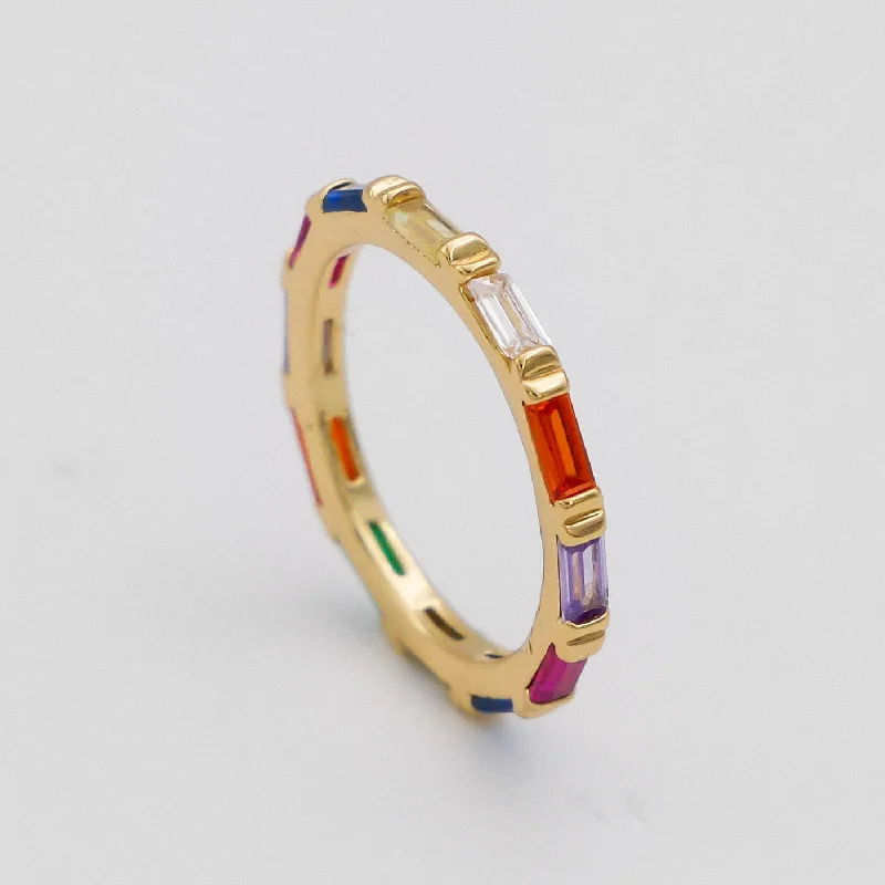 Timeless Beauty, Unbeatable Deals – Jewelry Sale On Elsie Rainbow Ring