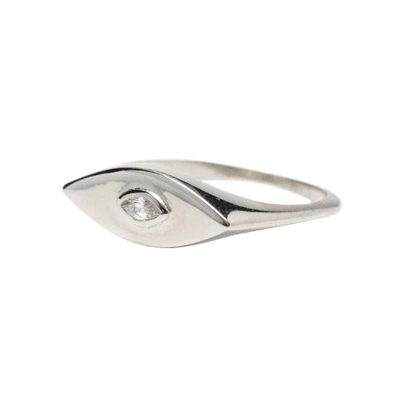 Personalized Jewelry Sale – Meaningful Gifts At Great Prices Freya Marquise Ring in Silver