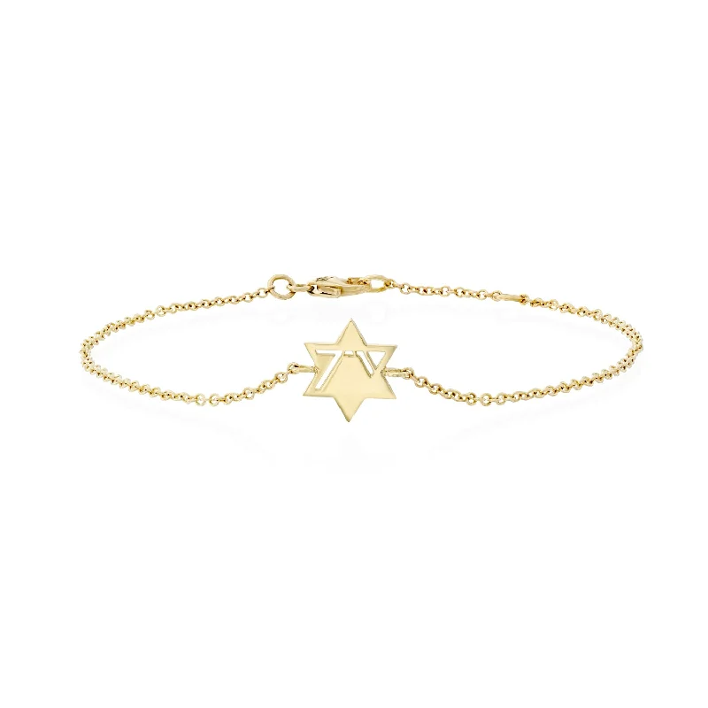 Shop Jewelry That Shines Without The High Price Heroism Star Of David Gold bracelet Shop Jewelry That Shines Without The High Price Heroism Star Of David Gold bracelet