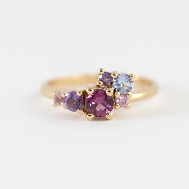 Elegant Rose Gold Jewelry For A Stylish Touch Margot Cluster Band