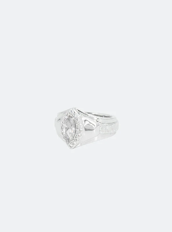 Limited-Time Offer On Elegant Jewelry Pieces Mechs cocktail ring - White