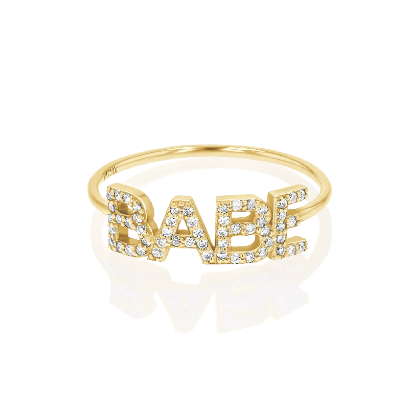 Exclusive Jewelry Sale Event – Shop Now Diamond BABE Ring