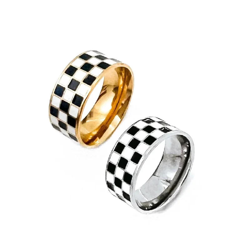 The Biggest Jewelry Sale Of The Year Is Here Rellery Checkerboard Ring || Choose Color The Biggest Jewelry Sale Of The Year Is Here Rellery Checkerboard Ring || Choose Color