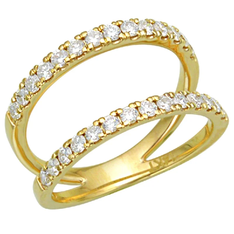 Fashion-Forward Jewelry At Incredible Prices Double Row Diamond Fashion Ring