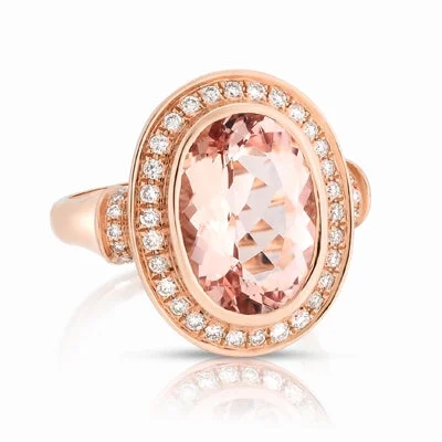 Once-A-Year Jewelry Sale – Grab Your Favorites Now Morganite and Diamond Ring