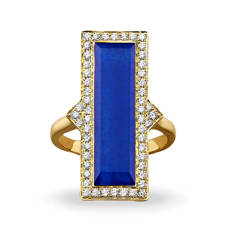 Accessorize For Less – Luxury Jewelry At Affordable Prices Lapis and Diamond Ring