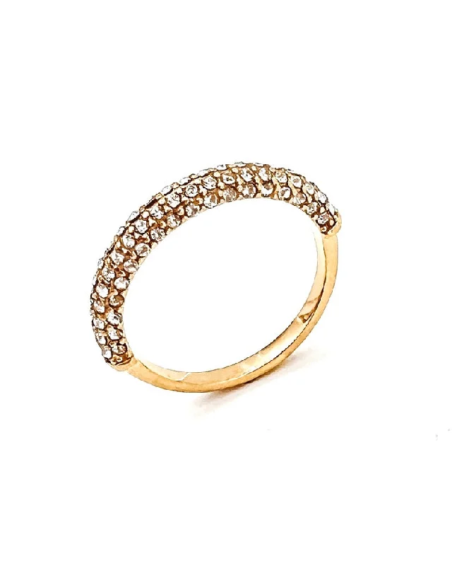 Luxury Meets Affordability – Jewelry Sale Live Now Rosemary Crystal Gold Ring