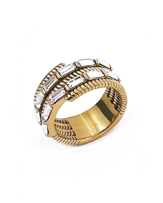 Bestselling Jewelry At Special Promotional Rates Rumi Crystal Gold Ring