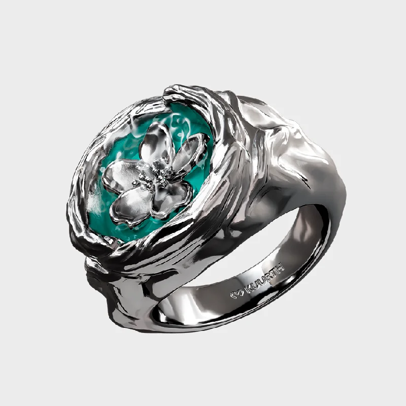 Unique Jewelry Designs Now At Discounted Rates Sakura - Blue Ring