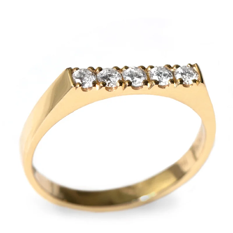 Shop Dazzling Jewelry With Special Promotional Discounts Samantha Gold Ring White Diamonds