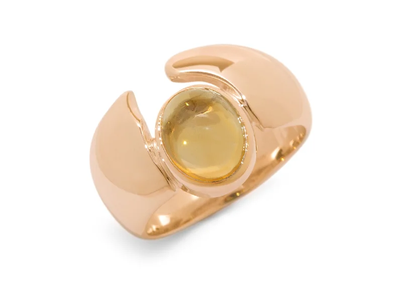 The Biggest Jewelry Sale Of The Year Is Here JW23 Cabochon Gemstone Ring, Red Gold