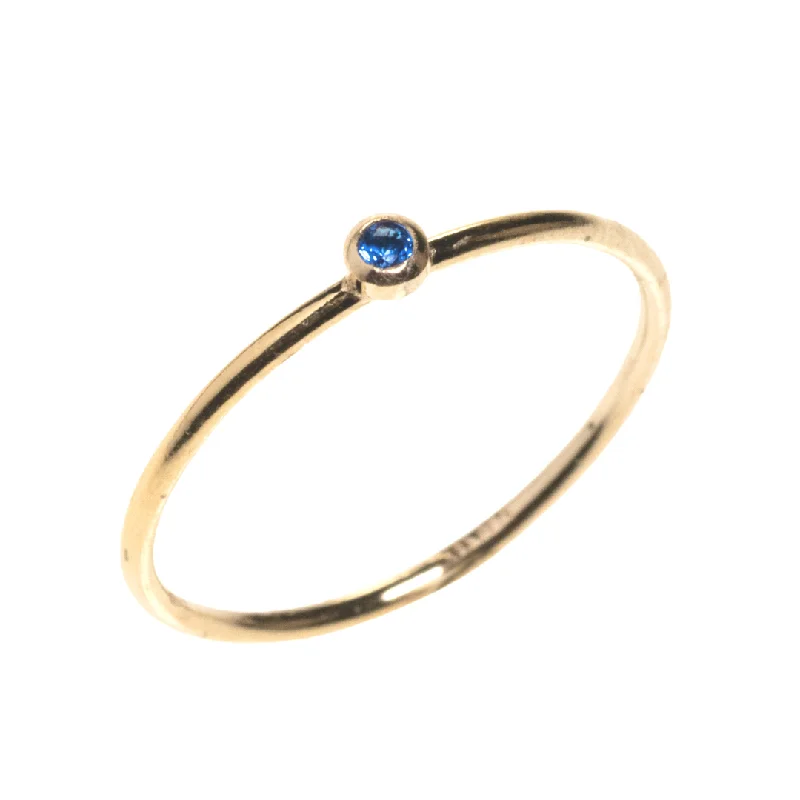 Dainty Floral Jewelry For Feminine Elegance September Birthstone Ring